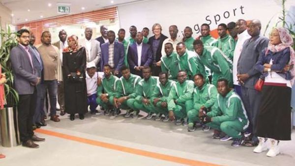 During the meeting, officials from Save the Dream discussed a number of potential sports projects and areas of mutual interest with the Sudanese delegation. (Photo: Gulf Times)
