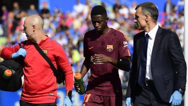 عرقلت الإصابات مسيرة ديمبيلي مع برشلونة