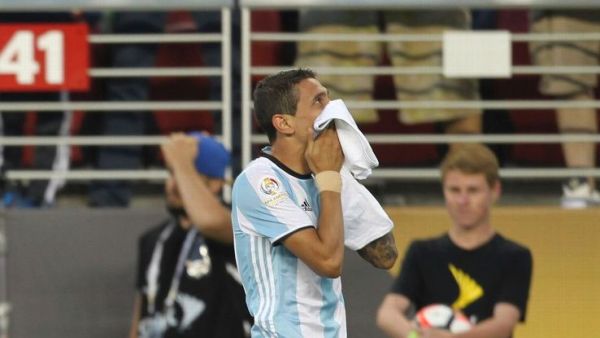 دي ماريا في لقطة مؤثرة