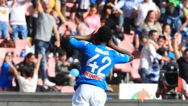 دياوارا يحتفل بهدفه