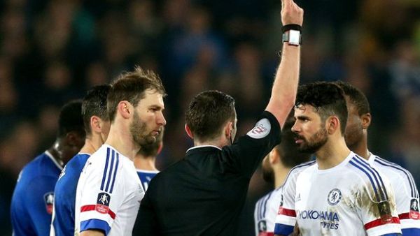 لقطة طرد دييغو كوشتا