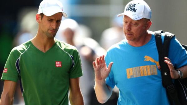 بوريس بيكر ونوفاك ديوكوفيتش