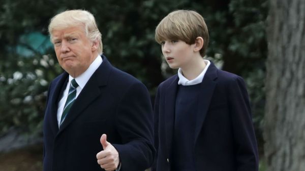 President Donald Trump's son is known to be a fan of the sport, but he took it a step further by joining up with D.C. United's Under-12 team 