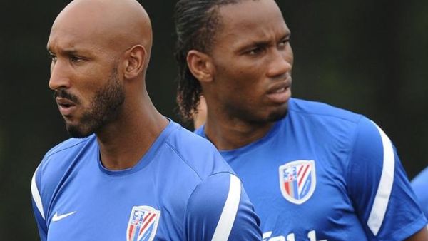 Drogba, Anelka end their Chinese spell