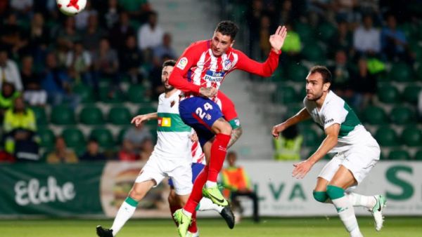 لقطة من المباراة