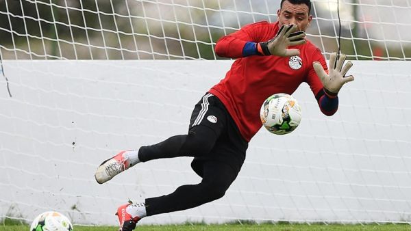An injury to first-choice shot-stopper Ahmed El-Shenawy meant the veteran set a new record as he took the field against Mali