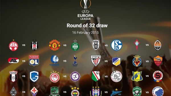 قرعة دور الـ 32 من الدوري الأوروبي