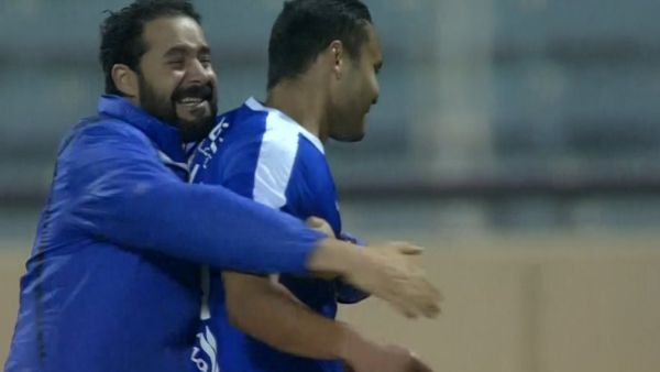 فالكون يحتفل بهدفه