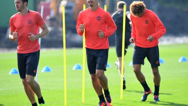 The Swedish striker has been in prolific form for Manchester United and makes life tough for his colleagues in training, says one of them