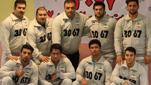 Iran's weightlifting team (source: mehrnews.com)