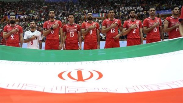 The Iranian men’s national volleyball team (Photo: iran-daily.com)