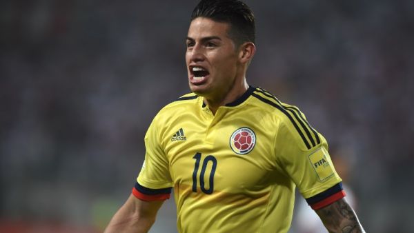 خاميس يسجل ويؤكد تأهل كولومبيا