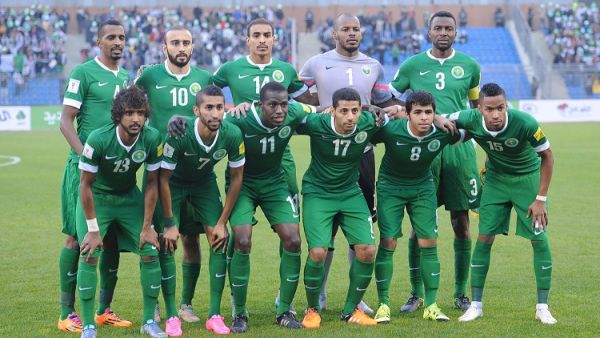 Saudi national football team (source: kooora.com)