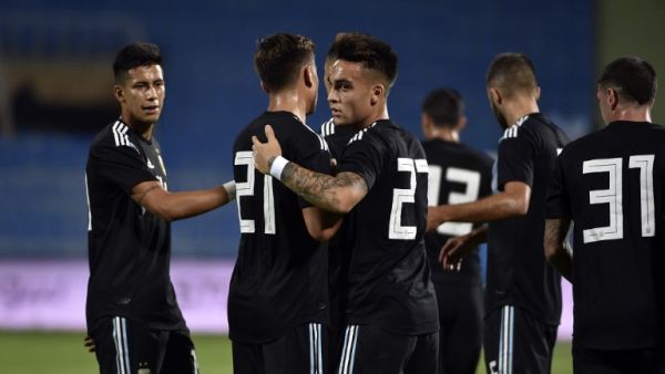Argentina prepared for Brazil by beating Iraq 4-0 in Saudi Arabia, with Lautaro Martinez and Roberto Pereyra among the goals.