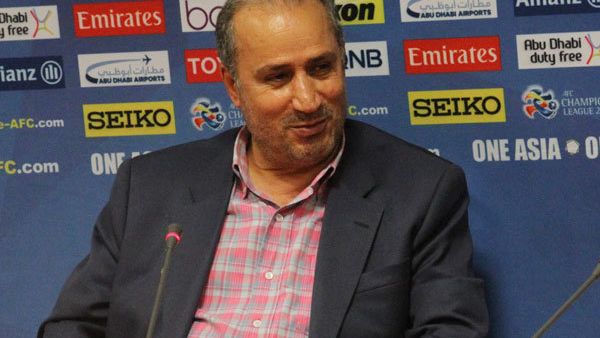 Iranian Football Federation President Mehdi Taj 