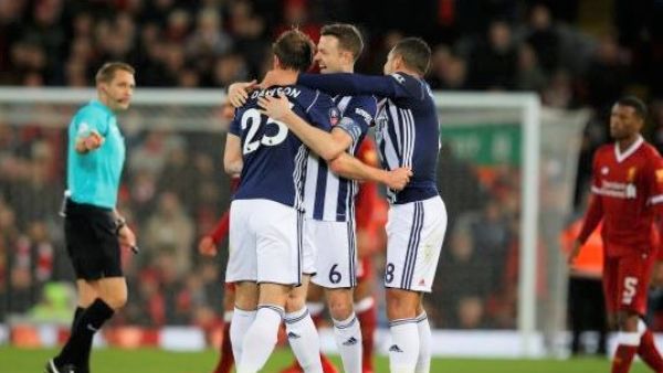 ويست بروميتش يصعق ليفربول ويتأهل لدور الـ 16 من كأس الاتحاد الإنجليزي