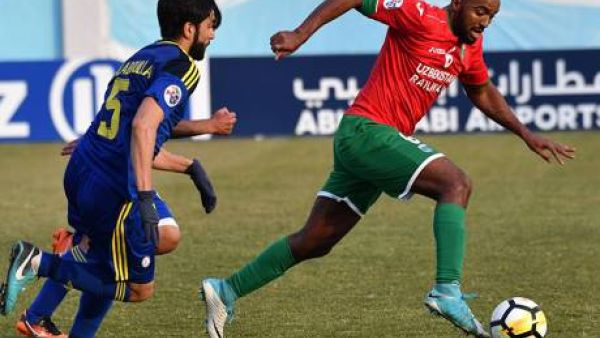 Lokomotiv Tashkent run amok against UAE side at home (Photo: AFC)