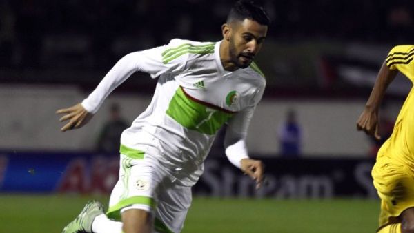 Algeria's Riyad Mahrez