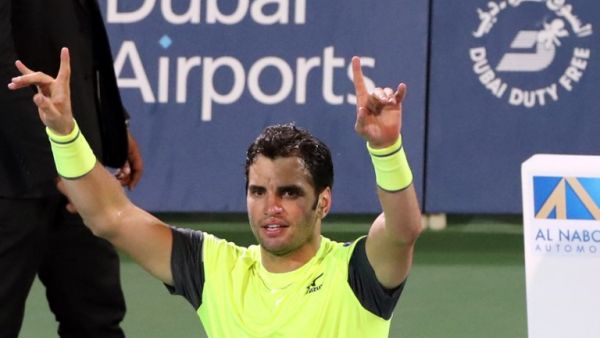 Tunisia's player Malek Jaziri 