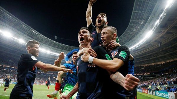  Croatia will face France in the final of the 2018 World Cup in Moscow after scraping past England 2-1 in extra-time on Wednesday. (Photo: Twitter)