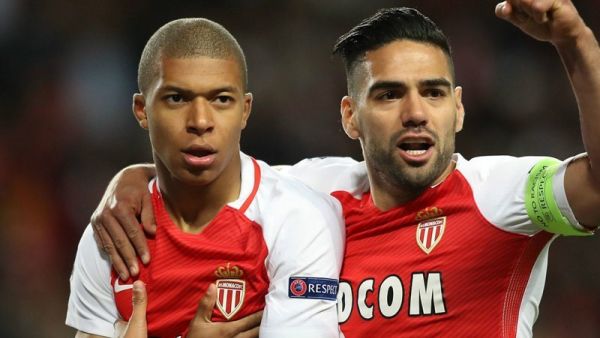 فالكاو ومبابي يقودان موناكو للمربع الذهبي