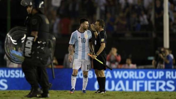 رفع العقوبة عن ميسي