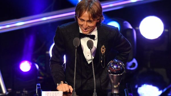  The Real Madrid and Croatia midfielder won the Golden Ball at the World Cup and was also named UEFA Men’s Player of the Year in August 