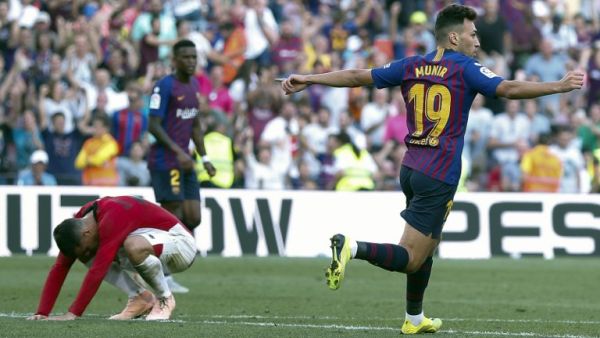  Barcelona dropped points in LaLiga for a third successive game, but it could have been worse had Lionel Messi not set up Munir El Haddadi. 
