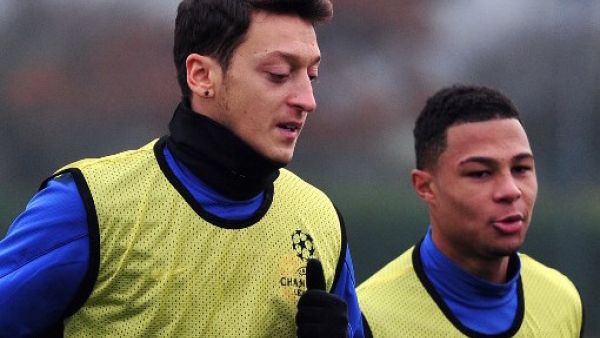 The Bayern winger says the Arsenal midfielder was his favorite player to play alongside after stepping out of a famed academy system in north London 