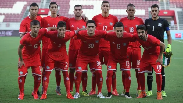 منتخب فلسطين يحقق التعادل