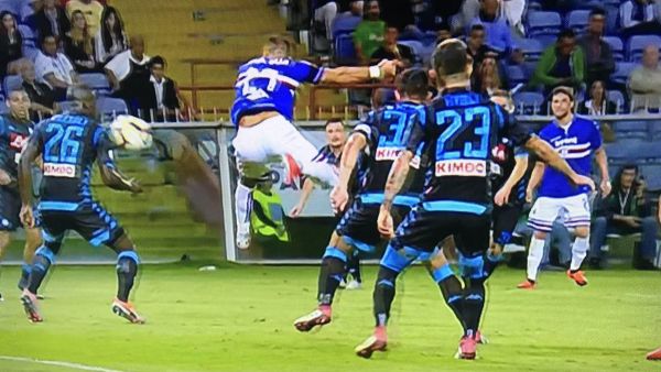 كوالياريلا يسجل هدفاً بطريقة رائعة في شباك فريقه السابق