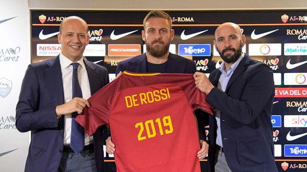دي روسي مستمر مع روما حتى صيف 2019