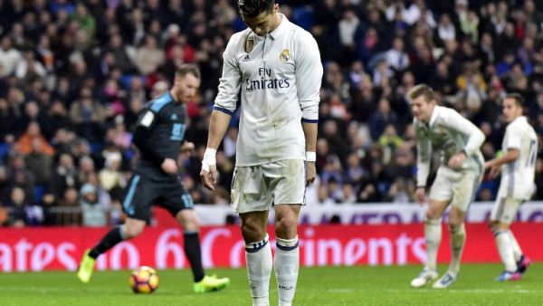 رونالدو خلال المباراة