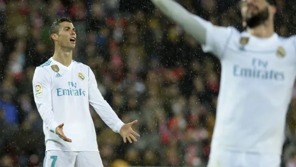 مباراة جديدة يفشل فيها نجوم ريال مدريد في تحقيق المطلوب