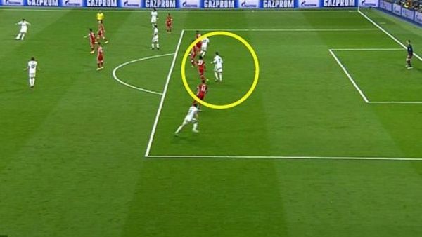 تسلل رونالدو الذي قاد لهدف حاسم لريال مدريد