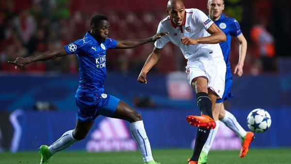 ستيفين نزونزي (يمين) أحد أبرز نجوم اللقاء