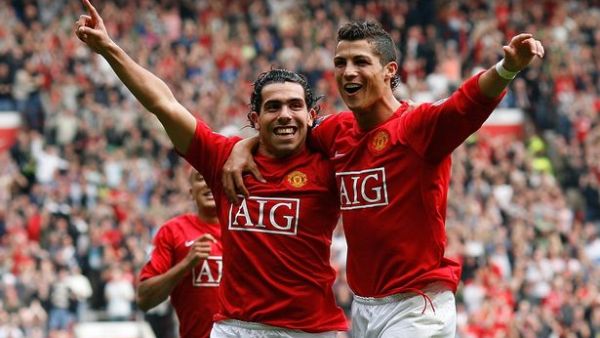 صورة أرشيفية لرونالدو وتيفيز