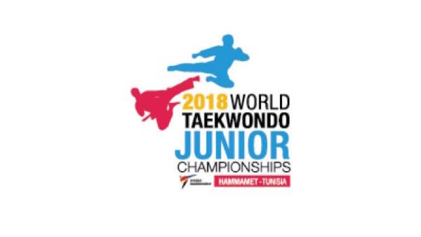 The 2018 Taekwondo World Junior Championships logo