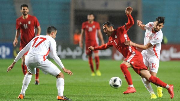 من مباراة المنتخبين