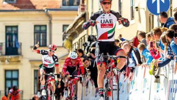 Portuguese rider Rui Costa will lead a seven man strong UAE Team Emirates line-up at the 100th Giro d’Italia in Italy. (Photo: Organizer)