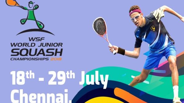 The World Junior Squash Championship to be held in Chennai next month