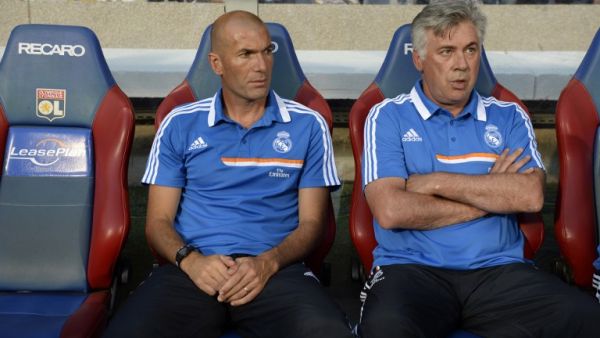 Ancelotti: Zidane has knowledge because he was a fantastic player