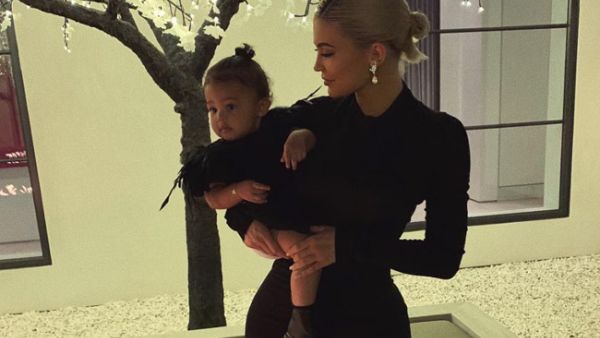 Stormi looked incredibly adorable in a silver onesie (Kyliejenner / Instagram ) 