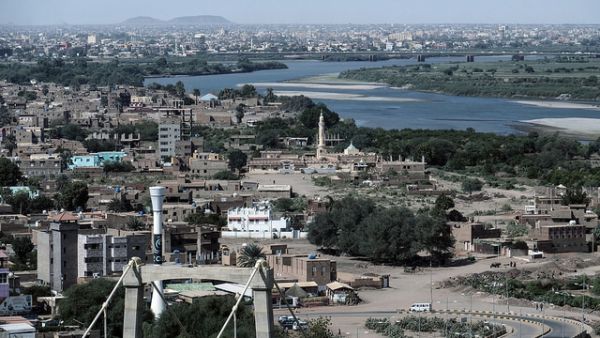 The Sudanese capital Khartoum, where cholera awareness campaigns have been surpressed (Wikimedia Commons)