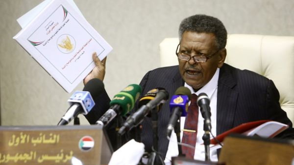 Sudanese President Omar Hassan al-Bashir named his first vice president and long-time ally Hassan Saleh to the newly created post of prime minister. (AFP/File)