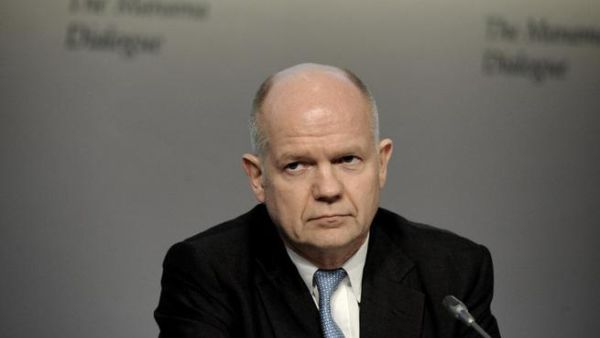 UK Foreign secretary, William Hague attends the 9th International Institute for Strategic Studies (IISS) Regional Security Summit in the Bahraini capital, Manama. [AFP]