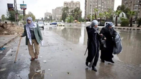  سياسة عدم السماح للاجئين الفلسطينيين النازحين من سوريا بعبور الحدود الأردنية تشكّل مبعث قلق