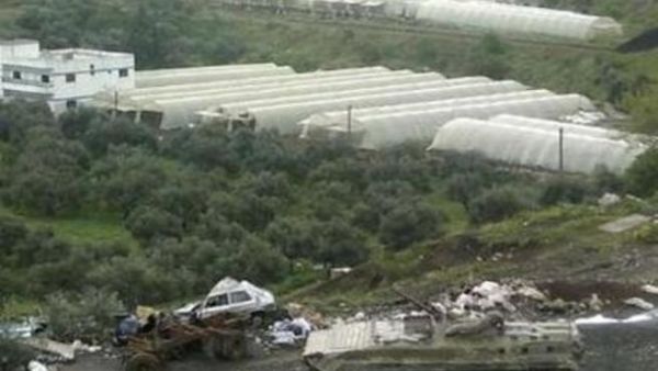 دبابة للجيش في بانياس