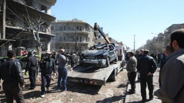 من تفجيرات دمشق