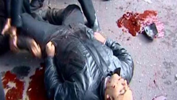 أحد ضحايا التفجيرات التي ضربت دمشق